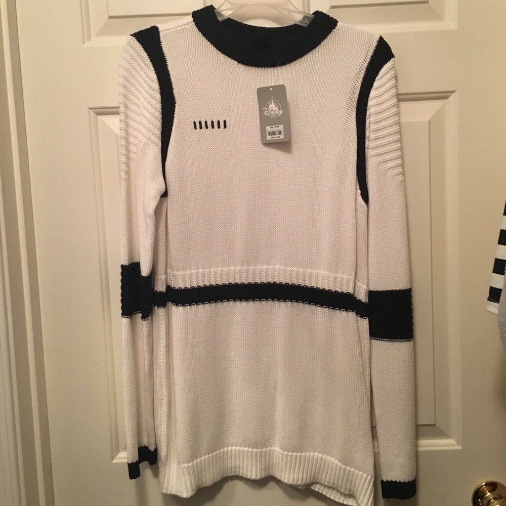 New Disney Store Storm Trooper Womens Sweater